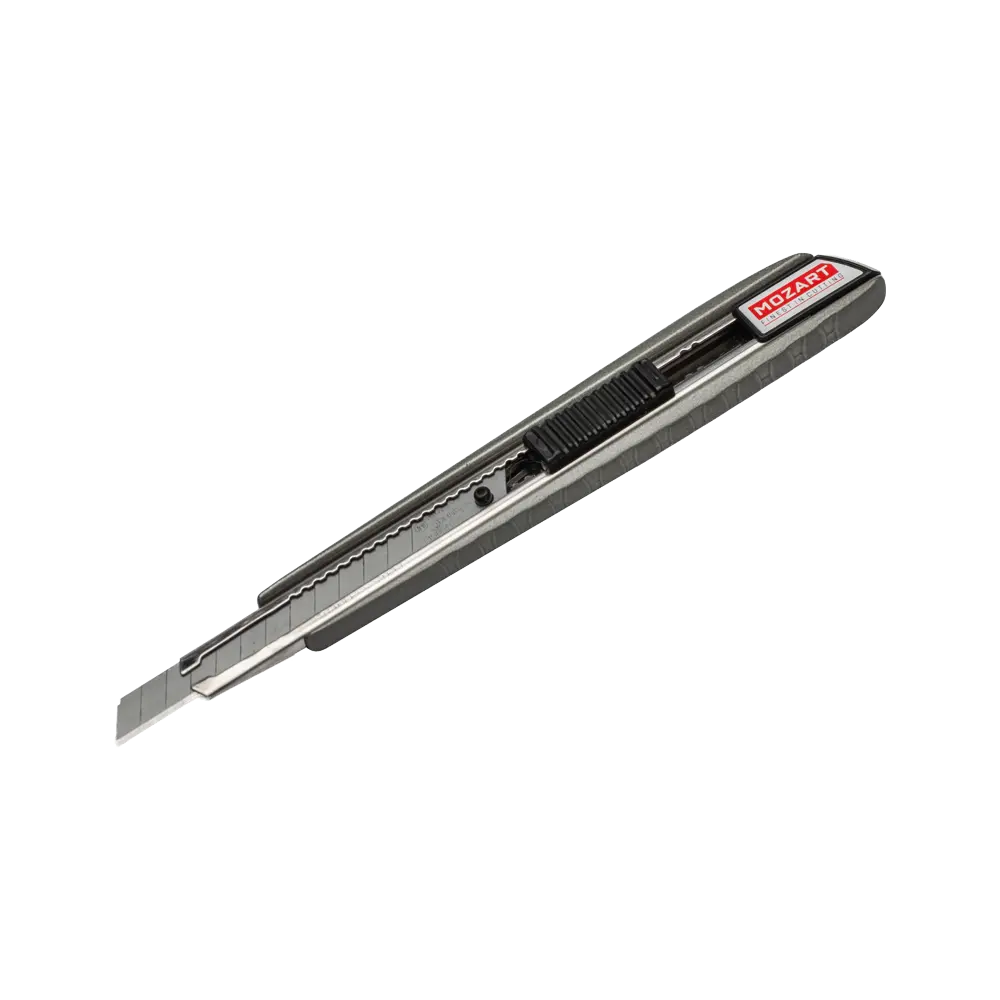 Snap-Off Utility Knife 9mm - Finest in Cutting - Mozart Blades NA