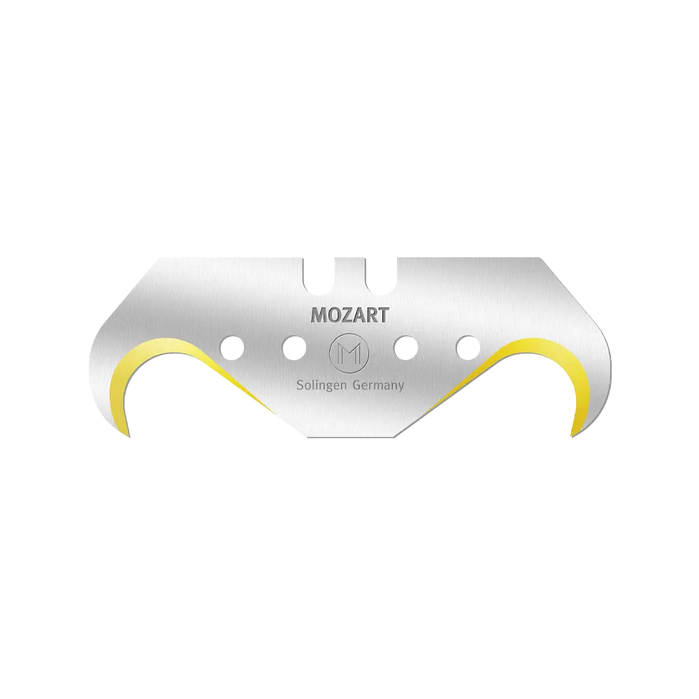 MOZART Super Hook Blade TIN - Finest in Cutting - Mozart Blades NA
